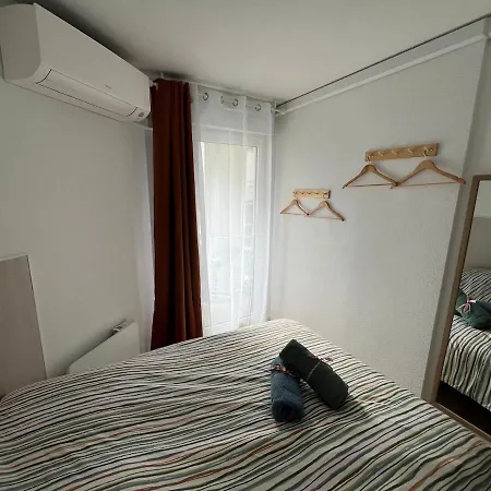 F2 Vue - Piscine - Climatisation - Parking Apartmán Antibes