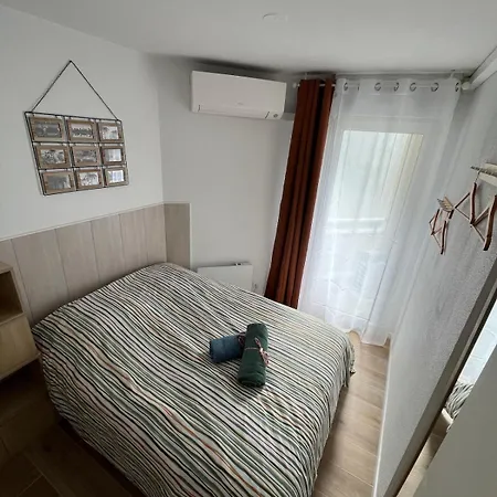 Apartmán F2 Vue - Piscine - Climatisation - Parking Antibes