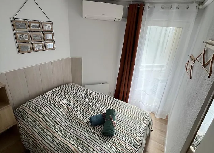 Daire F2 Vue - Piscine - Climatisation - Parking Antibes